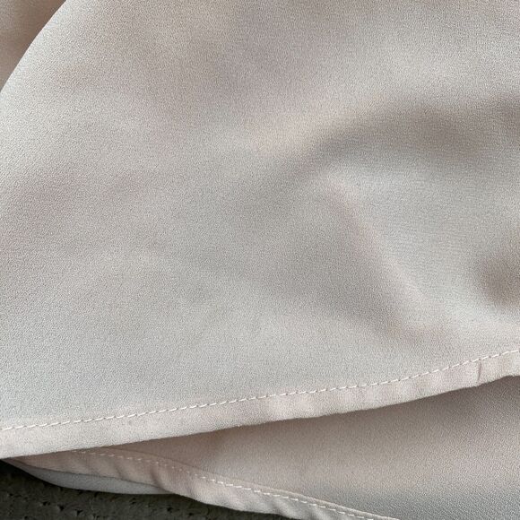 Show Me Your Mumu Sophia Wrap Dress Large Light Pink V Neck Maxi Flutter Sleeve - Picture 6 of 8